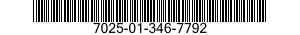 7025-01-346-7792 PRINTER SUBASSEMBLY 7025013467792 013467792