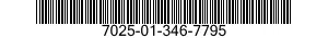 7025-01-346-7795 PRINTER SUBASSEMBLY 7025013467795 013467795