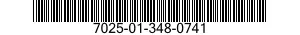7025-01-348-0741 OPTICAL READER,DATA ENTRY 7025013480741 013480741