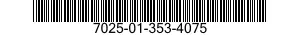 7025-01-353-4075 PRINTER,AUTOMATIC DATA PROCESSING 7025013534075 013534075