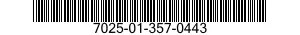 7025-01-357-0443 TOUCHSCREEN,DATA ENTRY 7025013570443 013570443