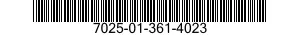 7025-01-361-4023 PROCESSOR-VERIFIER,COMPUTER 7025013614023 013614023