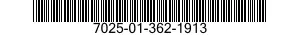 7025-01-362-1913 PRINTER SUBASSEMBLY 7025013621913 013621913