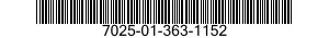 7025-01-363-1152 TERMINAL,DATA PROCESSING 7025013631152 013631152