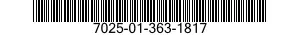 7025-01-363-1817 PRINTER,AUTOMATIC DATA PROCESSING 7025013631817 013631817
