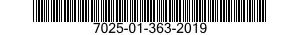 7025-01-363-2019 DISK DRIVE UNIT 7025013632019 013632019