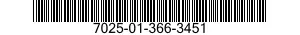 7025-01-366-3451 PRINTER,AUTOMATIC DATA PROCESSIN 7025013663451 013663451