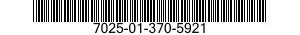 7025-01-370-5921 PRINTER SUBASSEMBLY 7025013705921 013705921