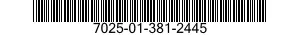 7025-01-381-2445 TERMINAL,DATA PROCESSING 7025013812445 013812445
