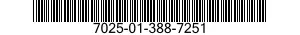 7025-01-388-7251 TOUCHSCREEN,DATA ENTRY 7025013887251 013887251