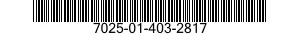 7025-01-403-2817 PRINT HEAD,AUTOMATIC DATA PROCESSING 7025014032817 014032817