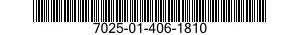 7025-01-406-1810 OPTICAL READER,DATA ENTRY 7025014061810 014061810