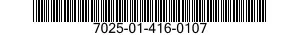 7025-01-416-0107 PRINTER,AUTOMATIC DATA PROCESSING 7025014160107 014160107