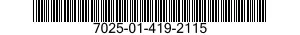 7025-01-419-2115 DISK DRIVE UNIT 7025014192115 014192115