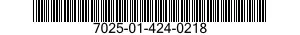 7025-01-424-0218 DISK DRIVE UNIT 7025014240218 014240218