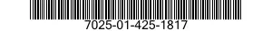 7025-01-425-1817 DISK DRIVE SUBASSEMBLY 7025014251817 014251817