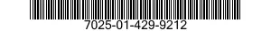 7025-01-429-9212 DISK DRIVE UNIT 7025014299212 014299212