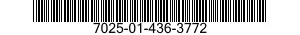 7025-01-436-3772 PRINTER SUBASSEMBLY 7025014363772 014363772
