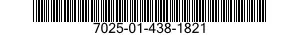 7025-01-438-1821 PRINTER,AUTOMATIC DATA PROCESSING 7025014381821 014381821