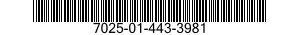 7025-01-443-3981 INTERFACE UNIT,AUTOMATIC DATA PROCESSING 7025014433981 014433981