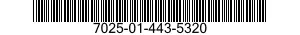 7025-01-443-5320 KEYBOARD,DATA ENTRY 7025014435320 014435320