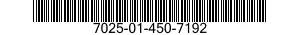 7025-01-450-7192 DISK DRIVE UNIT 7025014507192 014507192