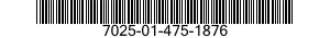 7025-01-475-1876 DISK DRIVE UNIT 7025014751876 014751876