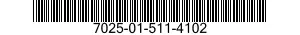 7025-01-511-4102 DISPLAY UNIT 7025015114102 015114102
