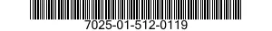 7025-01-512-0119 PRINTER,AUTOMATIC DATA PROCESSING 7025015120119 015120119