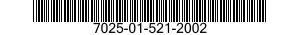 7025-01-521-2002 PRINTER,AUTOMATIC DATA PROCESSING 7025015212002 015212002