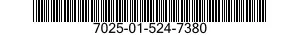 7025-01-524-7380 CONTROLLER,DATA ENTRY,AUTOMATIC DATA PROCESSING 7025015247380 015247380