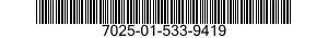 7025-01-533-9419 DISK AND TAPE DRIVE UNIT 7025015339419 015339419