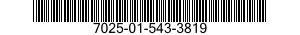 7025-01-543-3819 PRINTER,AUTOMATIC DATA PROCESSING 7025015433819 015433819