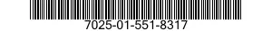 7025-01-551-8317 MEMORY CARD,PERSONAL COMPUTER 7025015518317 015518317