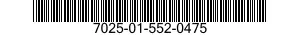 7025-01-552-0475 MEMORY CARD,PERSONAL COMPUTER 7025015520475 015520475
