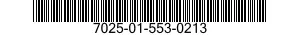 7025-01-553-0213 PRINTER,AUTOMATIC DATA PROCESSING 7025015530213 015530213