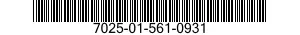 7025-01-561-0931 DISK DRIVE UNIT 7025015610931 015610931