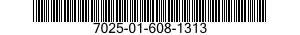 7025-01-608-1313 PROCESSOR-VERIFIER,COMPUTER 7025016081313 016081313