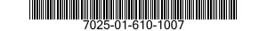 7025-01-610-1007 DISPLAY UNIT 7025016101007 016101007
