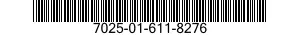 7025-01-611-8276 MEMORY CARD,PERSONAL COMPUTER 7025016118276 016118276