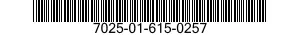 7025-01-615-0257 PRINTER,AUTOMATIC DATA PROCESSING 7025016150257 016150257