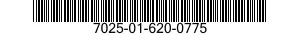 7025-01-620-0775 MEMORY UNIT,DATA STORAGE 7025016200775 016200775