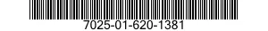 7025-01-620-1381 DATA STATION 7025016201381 016201381