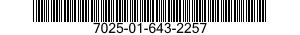 7025-01-643-2257 INTERFACE UNIT,AUTOMATIC DATA PROCESSING 7025016432257 016432257