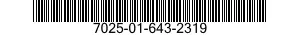 7025-01-643-2319 PRINTER,AUTOMATIC DATA PROCESSING 7025016432319 016432319