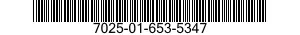 7025-01-653-5347 MEMORY UNIT,DATA STORAGE 7025016535347 016535347