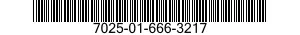 7025-01-666-3217 OPTICAL READER,DATA ENTRY 7025016663217 016663217