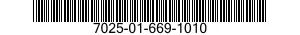 7025-01-669-1010 PROCESSOR-VERIFIER,COMPUTER 7025016691010 016691010