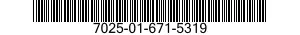 7025-01-671-5319 PRINTER,AUTOMATIC DATA PROCESSING 7025016715319 016715319