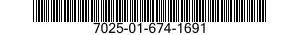7025-01-674-1691 TOUCHSCREEN,DATA ENTRY 7025016741691 016741691